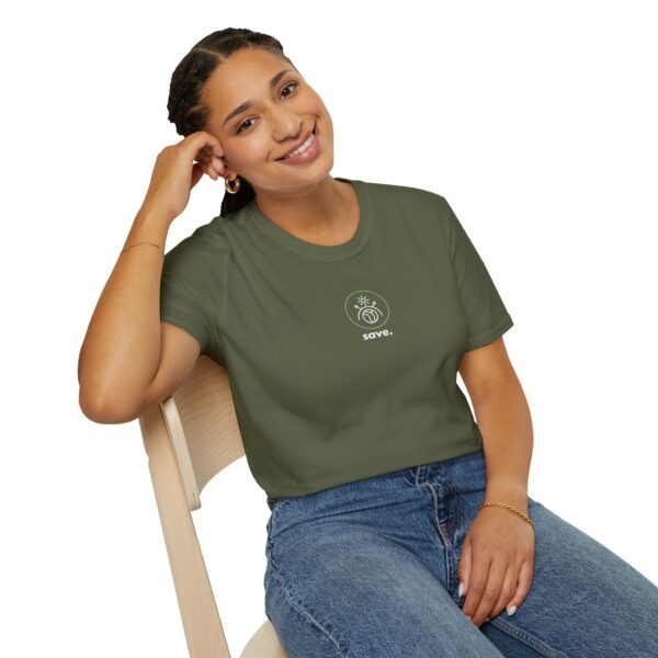 „Save“-T-Shirt – Dein stilles Statement für Umweltschutz (Unisex, XS–4XL) – Bild 7