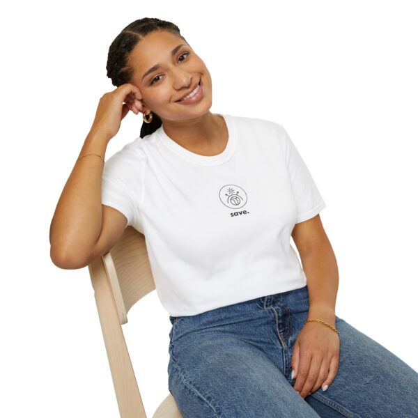 „Save“-T-Shirt – Dein stilles Statement für Umweltschutz (Unisex, XS–4XL) – Bild 23