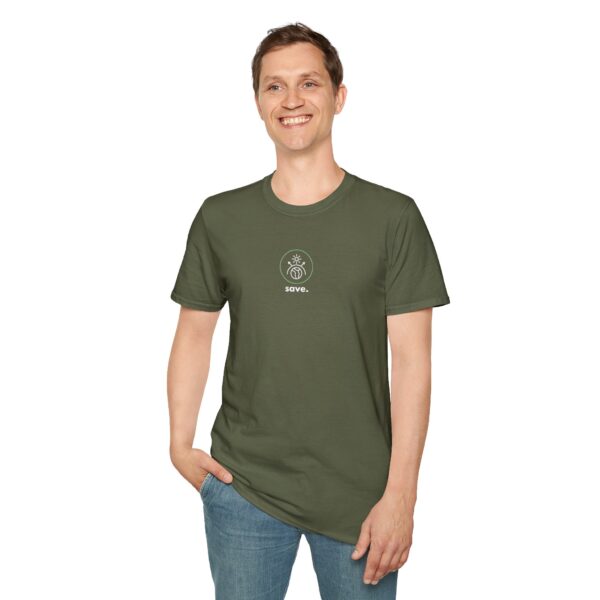 „Save“-T-Shirt – Dein stilles Statement für Umweltschutz (Unisex, XS–4XL) – Bild 8