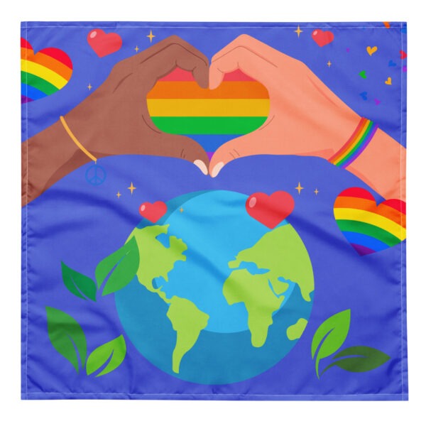 Bandana Pride Limited Edition - für den Klimaschutz und die Gleichberechtigung aller Geschlechter