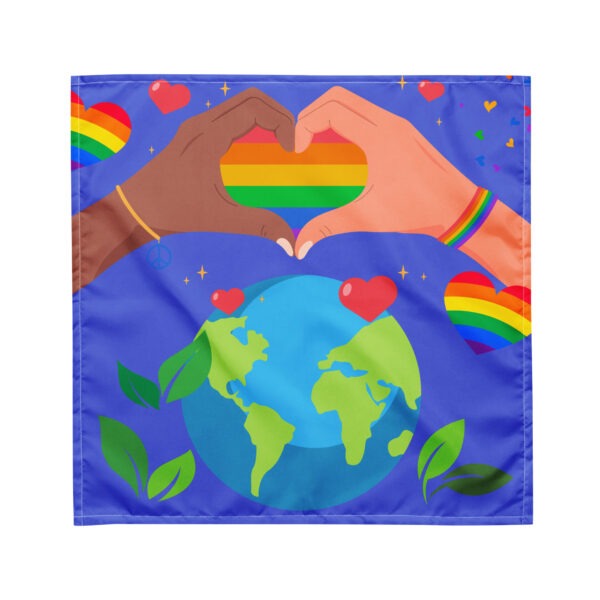 Bandana Pride Limited Edition - für den Klimaschutz und die Gleichberechtigung aller Geschlechter – Bild 3