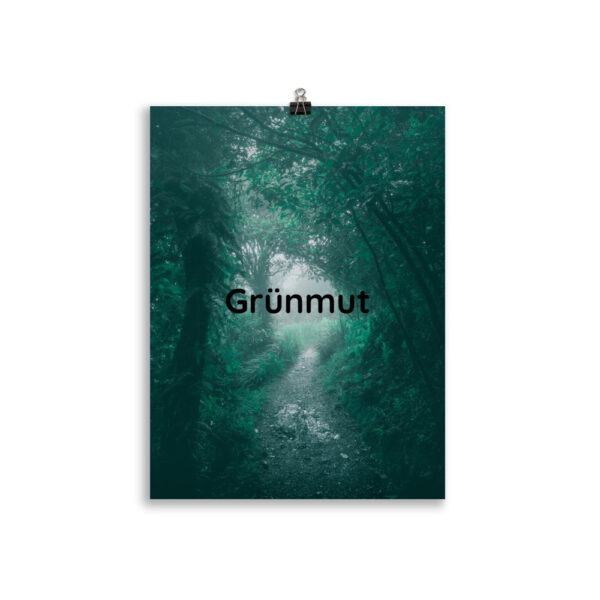 Poster „Grünmut“ – Deine Erinnerung an Natur, Haltung und Hoffnung (21×30 bis 50×70) – Bild 2