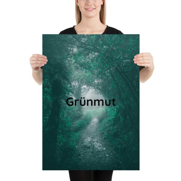 Poster „Grünmut“ – Deine Erinnerung an Natur, Haltung und Hoffnung (21×30 bis 50×70) – Bild 9