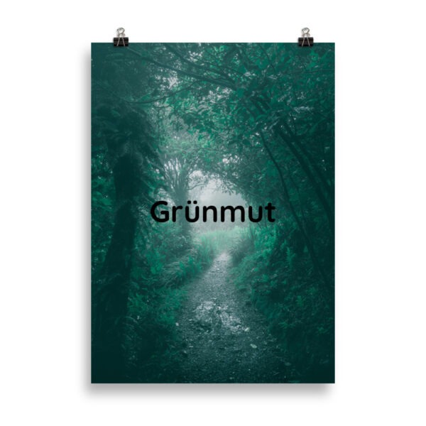 Poster „Grünmut“ – Deine Erinnerung an Natur, Haltung und Hoffnung (21×30 bis 50×70) – Bild 3
