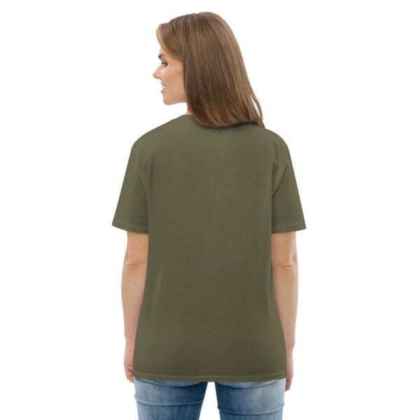 Statement Shirt mit abstraktem Blattmotiv - Bio-Baumwolle Unisex XS- 3XL – Bild 19