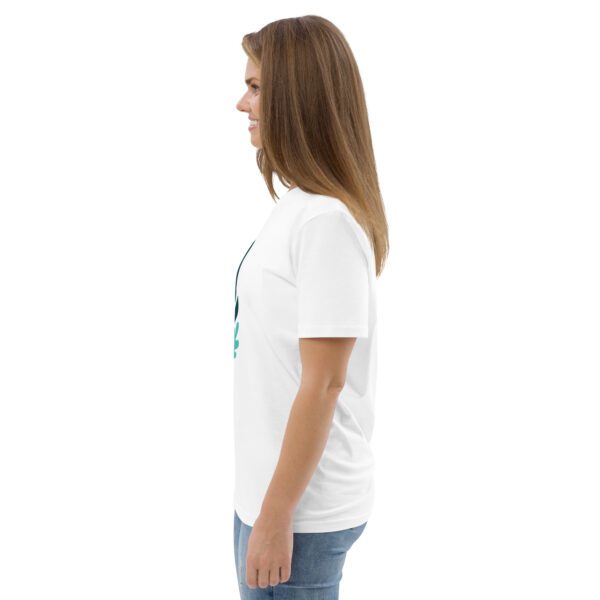 Statement Shirt mit abstraktem Blattmotiv - Bio-Baumwolle Unisex XS- 3XL – Bild 32