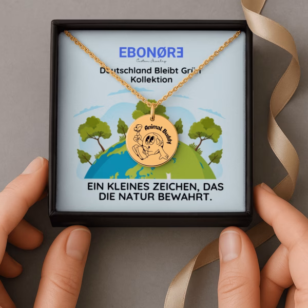 „Animal Buddy“ – Retro-Cartoon Schmuck mit Herz für den Tierschutz – Bild 3