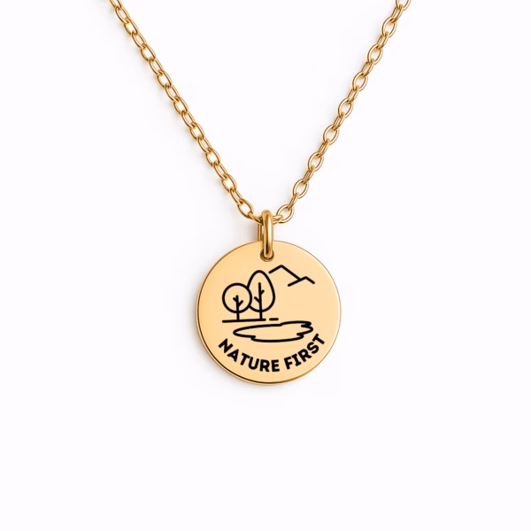 Personalisierte Kette „Nature First“ – Dein Statement für die Natur und Nachhaltigkeit – Bild 10