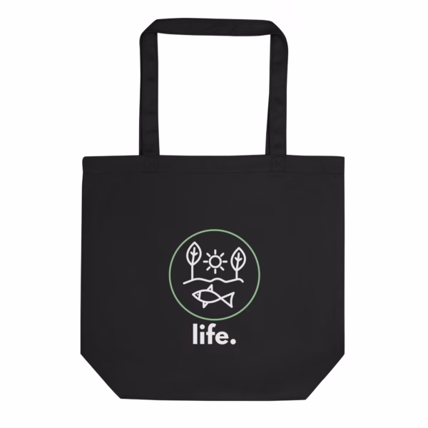 Bio-Baumwollbeutel „life.“ – Nachhaltigkeit trifft modernes Design